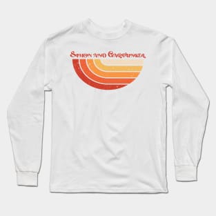 Retro style vintage Simon and Garfunkel Long Sleeve T-Shirt